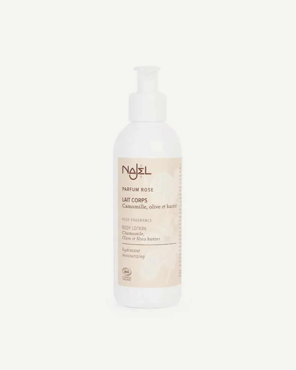 Rose scented body milk