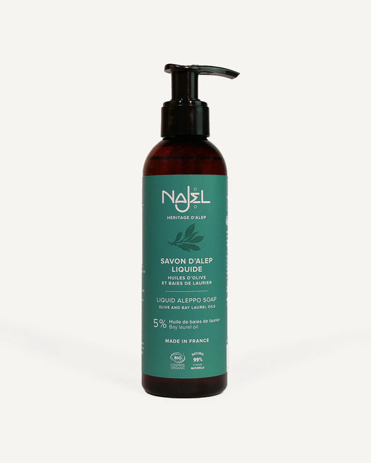 Liquid Aleppo soap 5% laurel