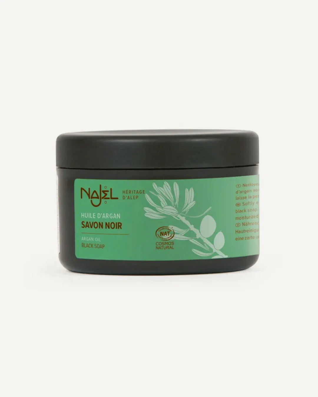 Black Soap with Organic Argan oil