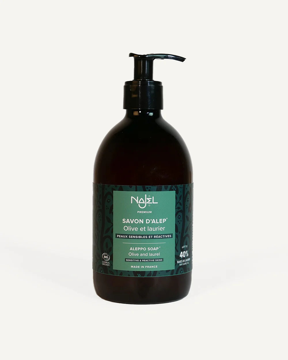 Liquid Aleppo soap 40% laurel