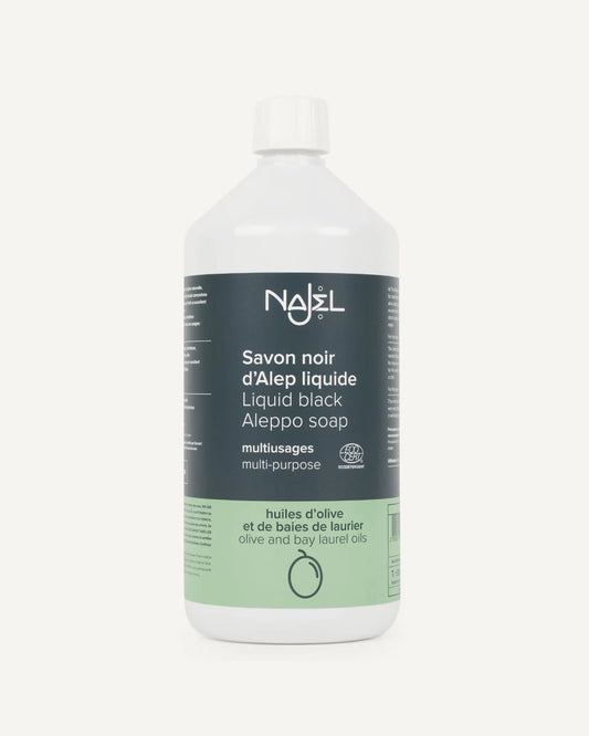 Liquid Aleppo black soap
