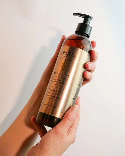 Shower gel with prickly pear oil