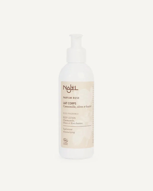 Rose scented body milk
