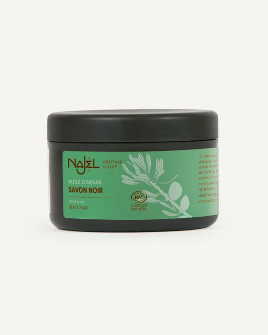 Black Soap with Organic Argan oil