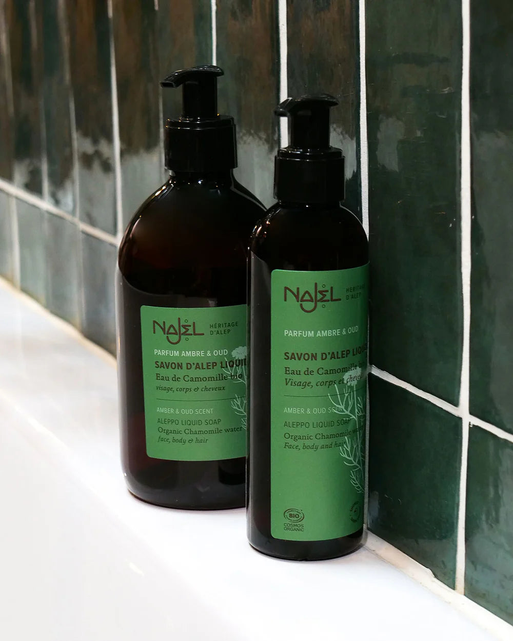 Liquid Aleppo soap | Amber & Oud fragrance
