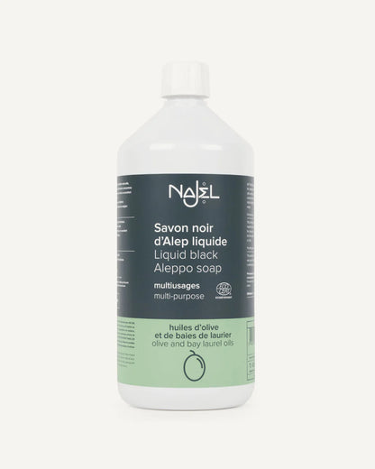Liquid Aleppo black soap