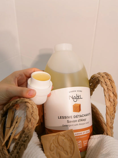 Liquid laundry detergent | Aleppo soap, Amber & Oud fragrance