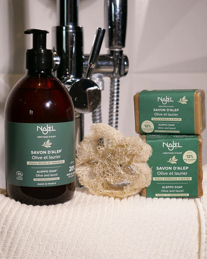 Liquid Aleppo soap 20% laurel