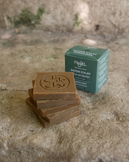 Miniature Aleppo soaps 20g x5