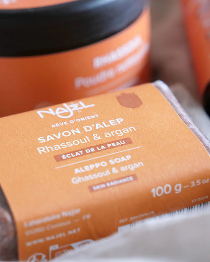 Aleppo soap | Rhassoul & Argan oil