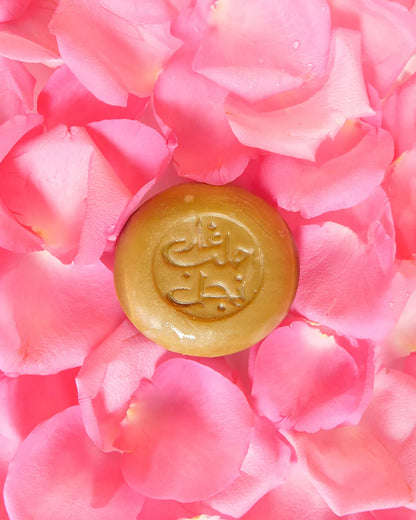 Aleppo soap with Damascus rose